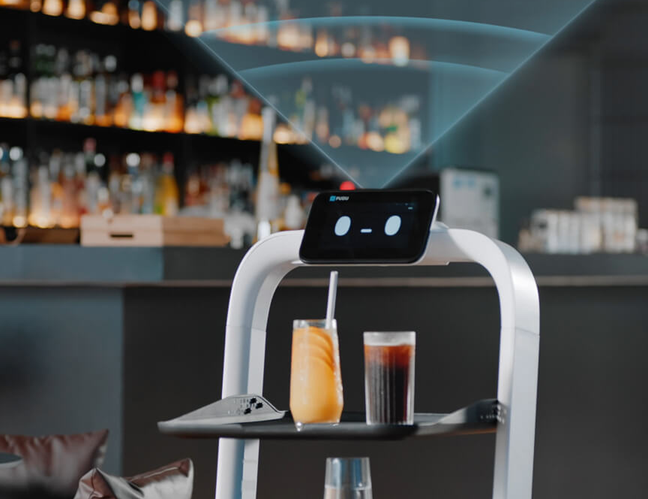 Robot de Servicio en restaurante